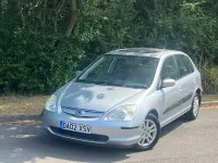 Used Honda Civic Executive 110 HP (80 kW) 2002 Silver Hatchback
