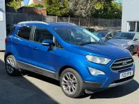 Used Ford Ecosport Titanium 125 HP (91 kW) 2020 Blue SUV