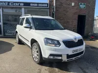 Used Skoda Yeti SE 110 HP (80 kW) 2015 White SUV