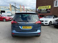 Used Vauxhall Zafira SRi 140 HP (102 kW) 2014 Blue MPV