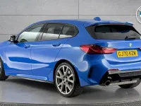 Used BMW M135 M Sport 306 HP (225 kW) 2020 Blue Hatchback