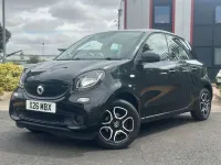 Used Smart ForFour Premium 71 HP (52 kW) 2015 Black Hatchback