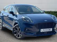 Second-hand Ford Puma ST-Line 125 CP (91 kW) 2023 Albastru SUV
