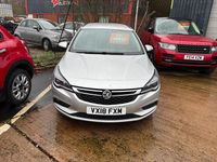 Used Vauxhall Astra Design Edition 110 HP (80 kW) 2018 Silver Estate