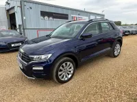 Usado VW T-Roc SE 115 HP (84 kW) 2018 Azul SUV