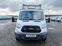 Used Ford Transit 130 HP (95 kW) 2019 White Cabriolet