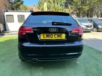 Begagnad Audi A3 S-Line 2010 Svart Halvkombi