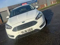 Used Ford Focus Titanium 98 HP (72 kW) 2016 White Hatchback