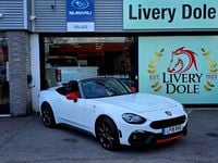 Used Abarth 124 Spider 170 HP (125 kW) 2018 White Cabriolet