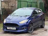 Used Ford Fiesta Zetec 2014 Blue Hatchback