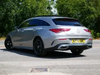 Used Mercedes CLA220 AMG Line Premium Plus 190 HP (139 kW) 2020 Silver Coupe