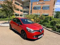 Used Renault Clio Dynamique 90 HP (66 kW) 2013 Red Hatchback