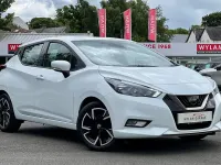 Used Nissan Micra Acenta 2022 White Hatchback