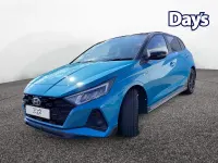 Used Hyundai i20 N Line 100 HP (73 kW) 2021 Turquoise Hatchback