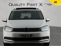 Used VW Touran Family 150 HP (110 kW) 2021 White MPV