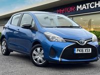 Used Toyota Yaris Hybrid Active 2016 Blue Hatchback