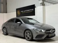 Used Mercedes CLA200 AMG line 163 HP (119 kW) 2019 Grey Coupe