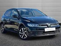 Used VW Polo Match 95 HP (69 kW) 2024 Black Hatchback