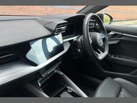 Used Audi A3 Black Edition 147 HP (108 kW) 2023 Blue Sedan