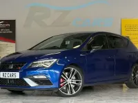 Used Seat Leon CUPRA 300 HP (220 kW) 2017 Blue Hatchback