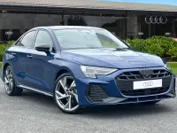New Audi A3 Black Edition 2026 Blue Sedan