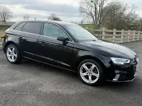 Used Audi A3 Sport 110 HP (80 kW) 2016 Black Hatchback
