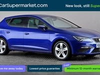 Used Seat Leon FR 131 HP (96 kW) 2019 Blue Hatchback