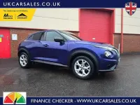 Used Nissan Juke N-Connecta 114 HP (83 kW) 2022 Blue SUV