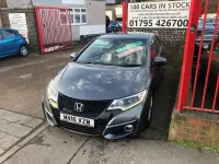 Begagnad Honda Civic SE Plus 120 HK (88 kW) 2016 Grå Halvkombi