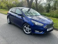 Used Ford Focus Titanium 2016 Blue Hatchback