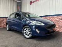 Used Ford Fiesta Zetec 100 HP (73 kW) 2018 Blue Hatchback