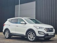 Used Hyundai Santa Fe Premium 197 HP (144 kW) 2014 White SUV