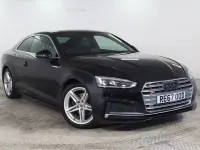 Used Audi A5 S-Line 190 HP (139 kW) 2017 Black Coupe