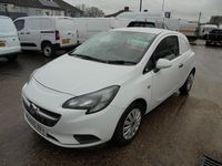 Used Vauxhall Corsa 95 HP (69 kW) 2015 White Van