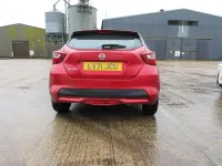 Used Nissan Micra Acenta 92 HP (67 kW) 2021 Red Hatchback