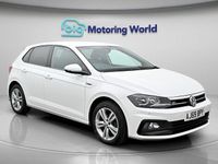 Used VW Polo R-line 95 HP (69 kW) 2020 White Hatchback