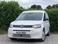 Used VW Caddy Pro 102 HP (75 kW) 2023 White MPV