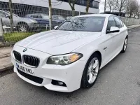 Begagnad BMW 520 M Sport 2016 Vit Sedan