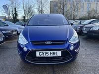 Used Ford S-MAX Titanium 140 HP (102 kW) 2015 Blue MPV