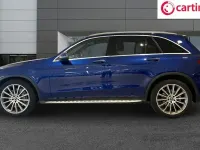 Used Mercedes GLC350 AMG line 258 HP (189 kW) 2018 Blue SUV
