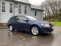 Begagnad VW Golf VII SE 2016 Blå Kombi