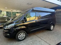 Used Ford Transit Custom Limited 130 HP (95 kW) 2021 Black Van