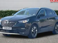 Used Vauxhall Grandland X Sport 131 HP (96 kW) 2018 Black SUV