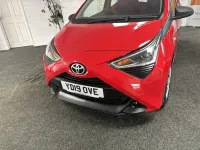 Used Toyota Aygo 72 HP (52 kW) 2019 Red Hatchback