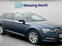 Second-hand Skoda Superb SE Technology 150 CP (110 kW) 2022 Albastru Break