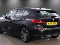Used BMW 118 Sport Line 136 HP (100 kW) 2021 Black Hatchback