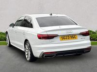 Used Audi A4 S-Line 163 HP (119 kW) 2023 White Sedan