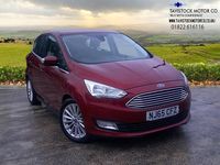 Used Ford C-MAX Titanium 120 HP (88 kW) 2015 Red MPV