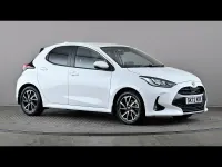 Used Toyota Yaris Hybrid Design 2022 White Hatchback