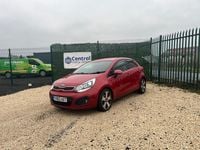 Used Kia Rio 2013 Red Hatchback